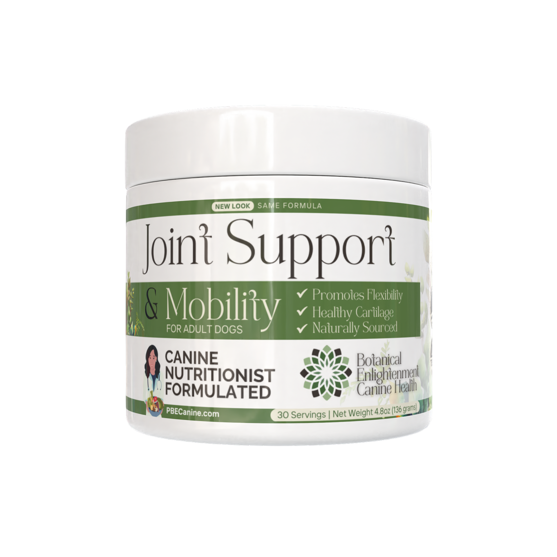 A single green leaf against a white background.